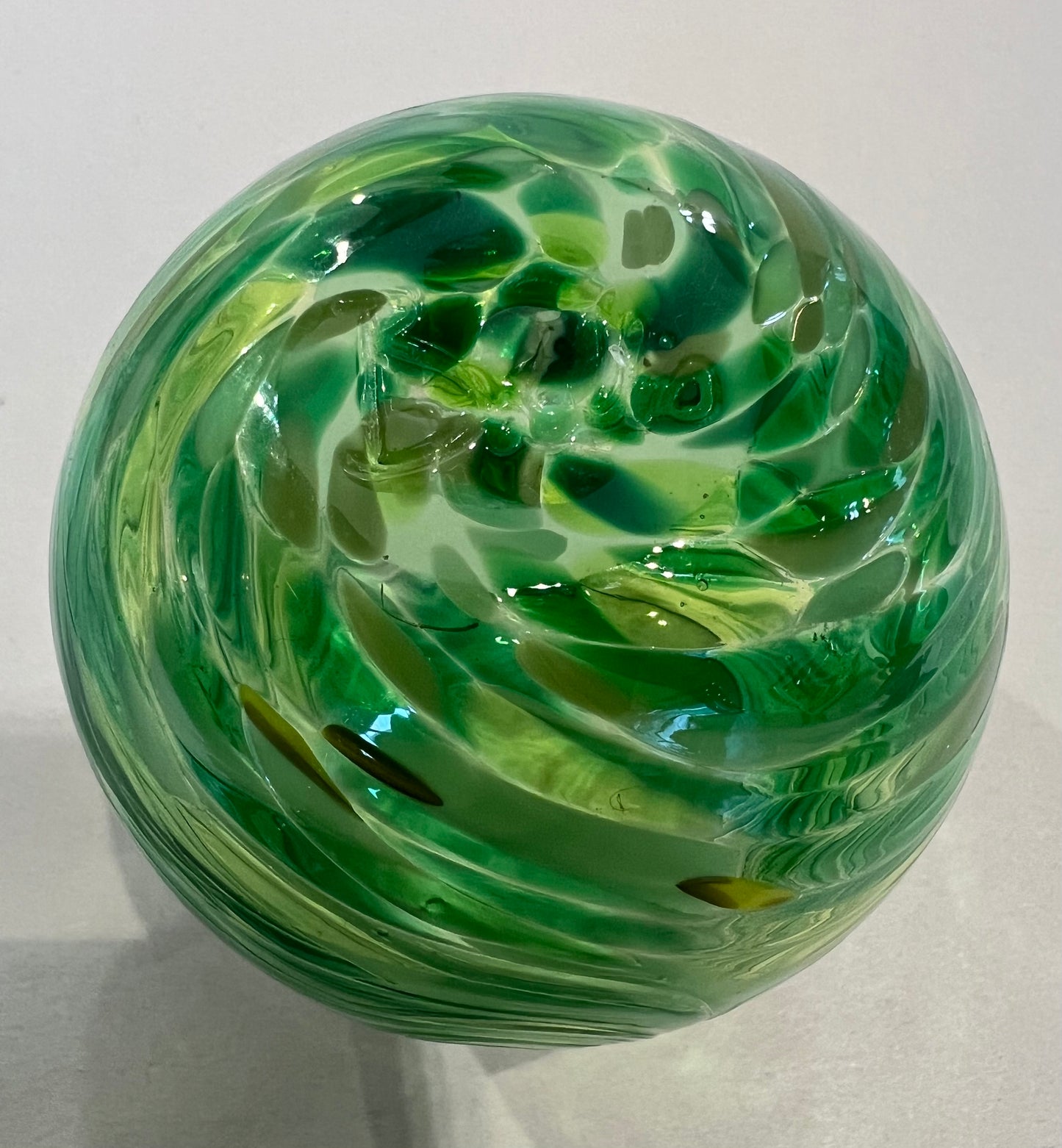 Stemless Wine Glass Emerald by Cory Ballis